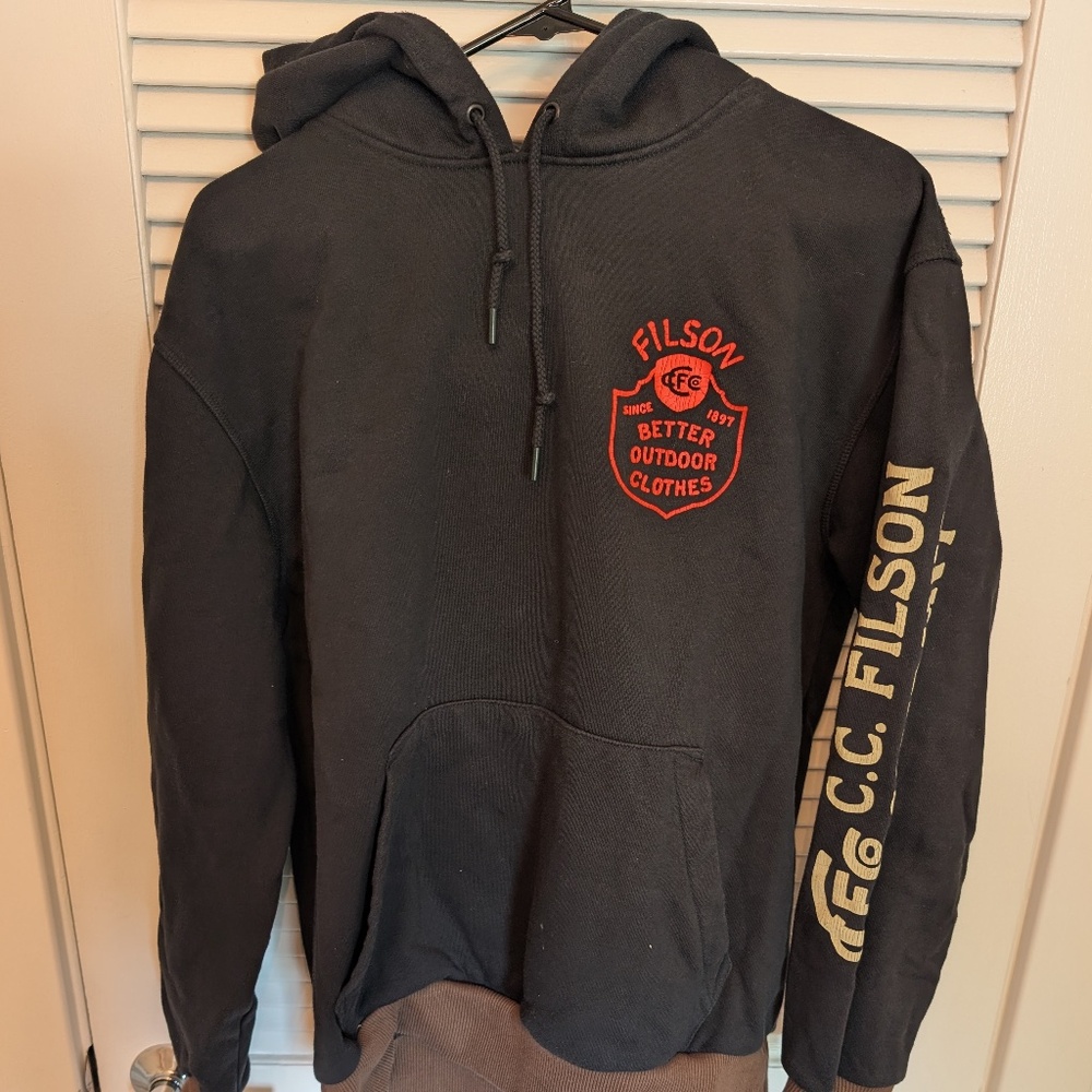 Filson Prospector Graphic Hoodie Size Medium